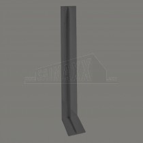 ANTHRACITE GREY uPVC Fascia & Soffit INLINE STRAIGHT JOINER 400mm Long