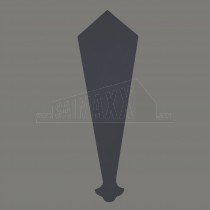 ANTHRACITE GREY uPVC Fascia & Soffit Joint Decorative Finial