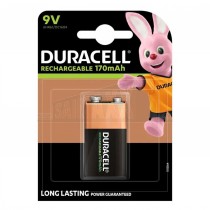 Duracell Rechargeable Batteries 170mAh (8.4V) 1pc 9v