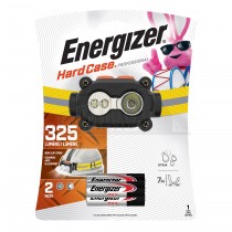 Energizer HARD CASE Headlamp 325 Lumens ( Non Slip strap for Helmets)