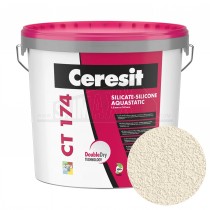 Ceresit CT174 Silicate Silicone Render 1.5mm 25kg Tub IVORY