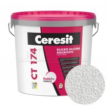 Ceresit CT174 Silicate Silicone Render 1.5mm 25kg Tub LIGHT GREY