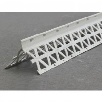 PVC PLASTIC Render 13mm Corner Bead IVORY 3.0m