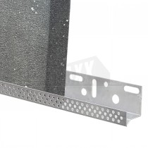 Aluminium Base / Starter Track Profile for Wall Insulation 50mm x 2.5m