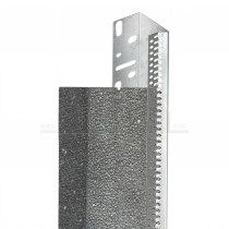 Aluminium Stop Track Profile for Wall Insulation 50mm x 2.5m