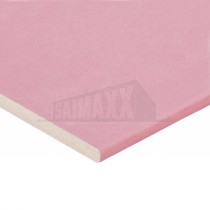 Pink FIRE Plasterboard 12.5mm (1.8m x0.9m) T/E