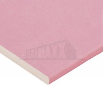 Pink FIRE Plasterboard 12.5mm (2.4m x1.2m) T/E