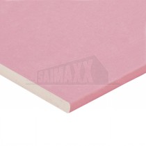 Pink FIRE Plasterboard 15.0mm (2.4m x1.2m) T/E