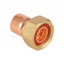 Endfeed Copper Straight Tap Connector 15mm x 1/2"