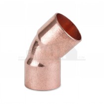 Endfeed Copper 45 degree Elbow 15mm