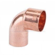 Endfeed Copper 90 degree Street Elbow (MxF) 15mm