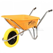 Walsall Phoenix Super Heavy Duty HDPE Wheelbarrow with Puncture Proof Wheel 120L