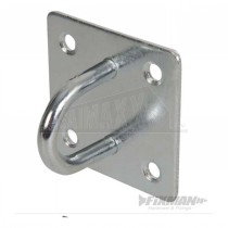 Fixman Electro Galvanised Chain Plate STAPLE 50mm x 50mm