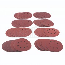 Amtech 40pc Mixed 125mm Diameter Round Sanding Disc Set Pack
