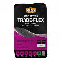 Palace Trade Flex One Part Flexible Rapid Set Tile Adhesive WHITE 20kg