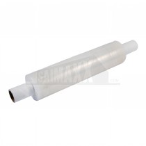 500mm x 300m 20mu CLEAR Hand Film Stretch Pallet Wrap Roll Extended Length tube