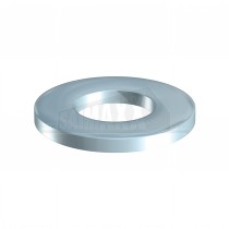FORM A - Steel BZP Washers M14 x 28mm Diameter 100pc (2.5mm Thick)