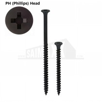 JG Drywall Screws Black Phosphate Fine Thread (Boxed)