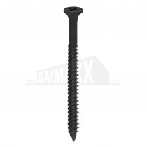 JG Drywall Screws BLACK Phosphate Fine Thread 4.2 x 75mm 500pc