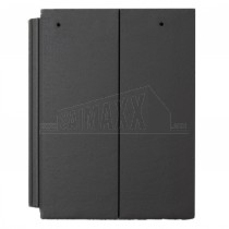 Russell Lothian 145 Concrete Roof Tile 16.5x13" Smooth Anthracite
