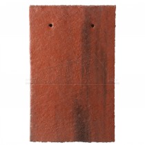Russell Concrete Plain Smooth Roof Tiles 10.5x6.5" COTTAGE RED