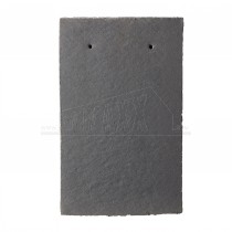 Russell Concrete Plain Smooth Roof Tiles Eaves (Half) ANTHRACITE DARK GREY