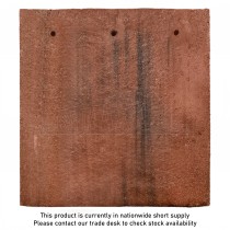 Marley Plain One & Half Concrete Roof Tile 10.5x9.8" Old English Red (Smooth)