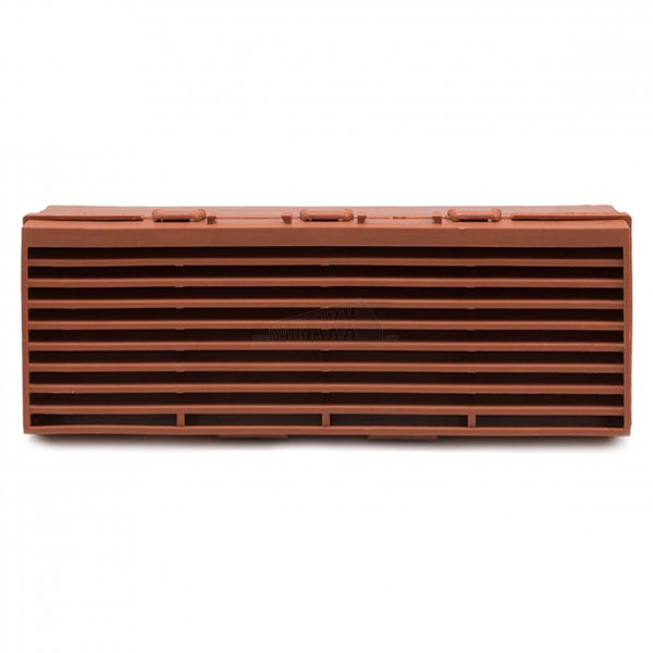 Plastic Airbrick Single Brick Size Terracotta Colour