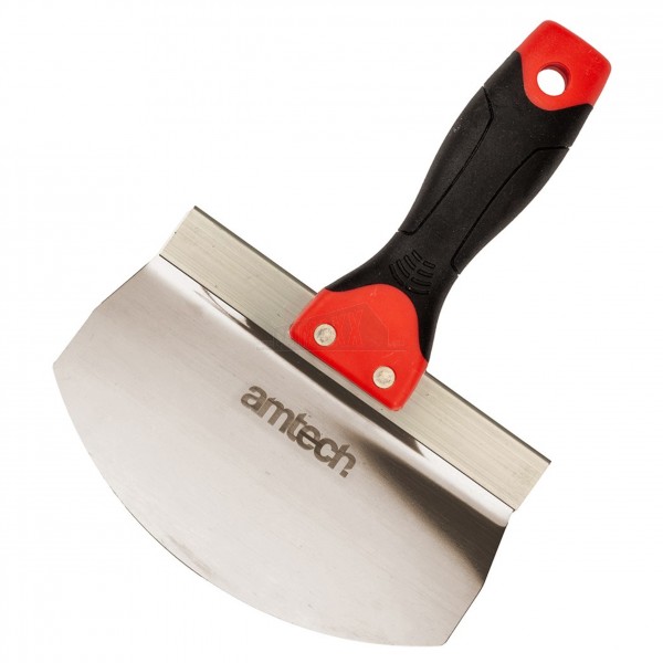 Amtech Bucket Spatula (Curved Scraper to clean out Buckets) 6.5"