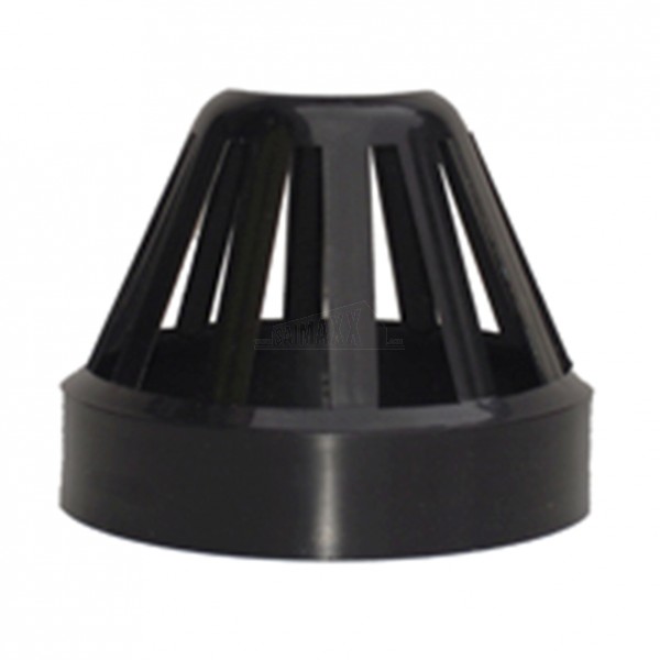 110mm Solvent Black Vent Terminal