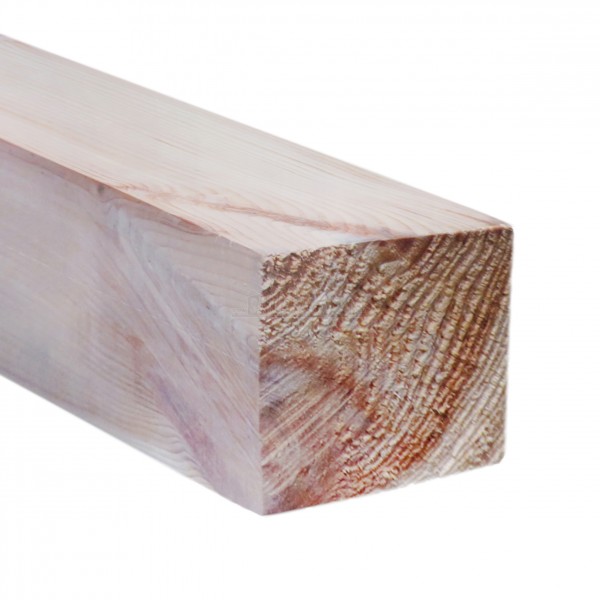 100 x 100 x 2400 mm Rough Sawn GENUINE OAK HARDWOOD Timber Fence Post