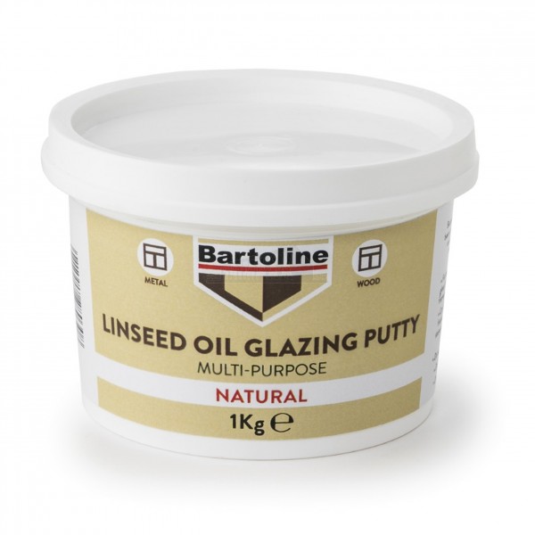 Bartoline Multi Purpose Linseed Oil Putty Natural 1Kg