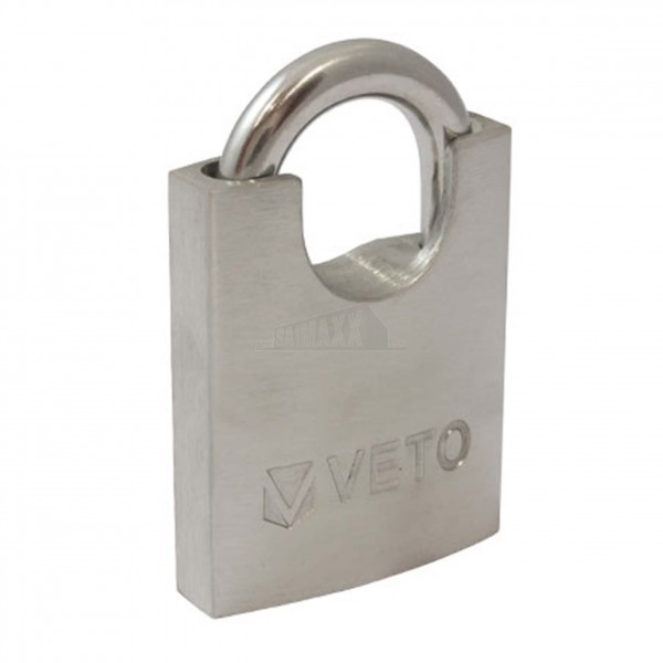 Timco 50mm Stainless Steel Padlock with 3 Keys