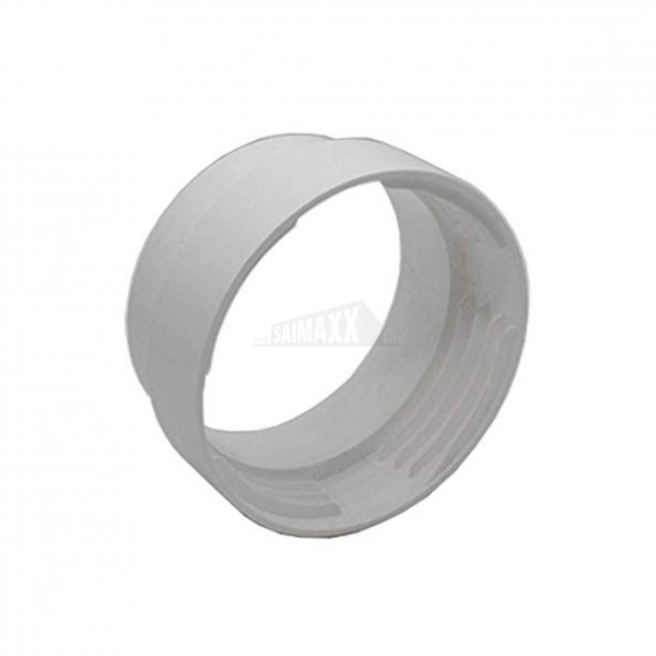 100mm Round Duct Threaded PVC Hose Connector Socket ended