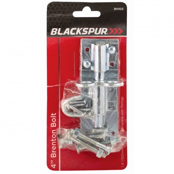Blackspur Brenton Bolt Galvanised 4"
