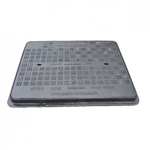 B125 Ductile IRON Access Cover 600 x 450mm Opening (Frame = 692x542) 44mm Deep