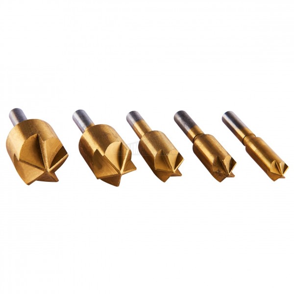 Amtech 5pc Countersink Bit Set