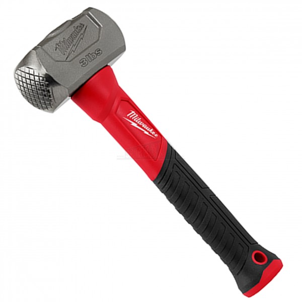 Milwaukee 1.36Kg Club Hammer 8" with Fibreglass Shaft