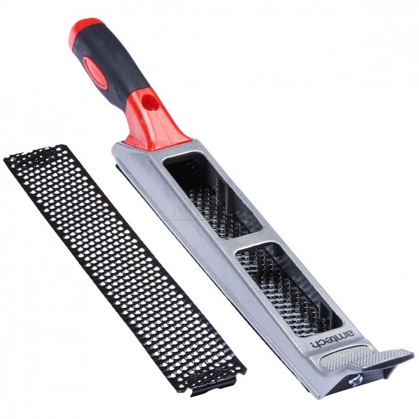 Amtech Rasp Plane with Spare Blade (200mm)