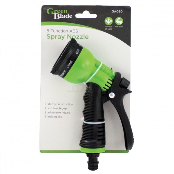 Green Blade 9 Function ABS Spray Nozzle