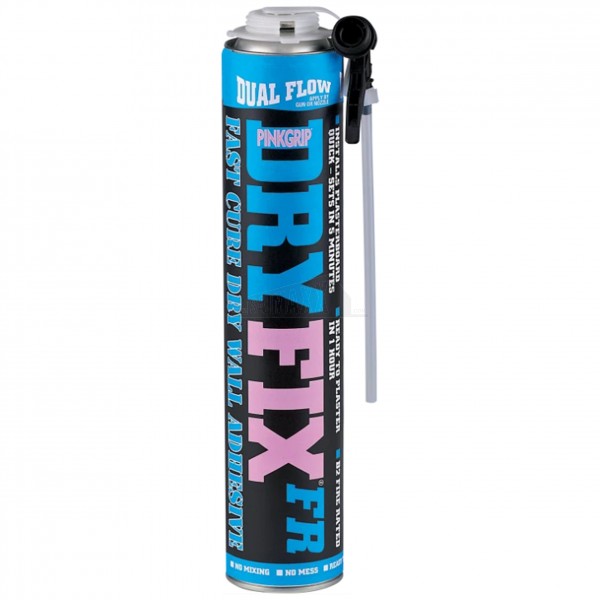 Sika Pinkgrip DRYFIX Plasterboard Adhesive 750ml Can