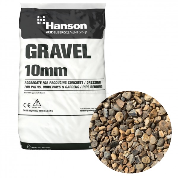 Pea Shingle (10mm) Maxi Bag 25kg Approx