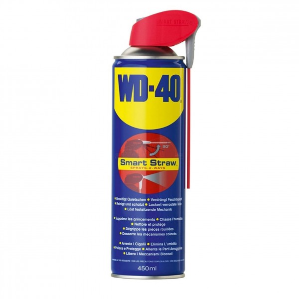 WD40 Smartstraw Spray 500ml (Built in Hinged Straw)