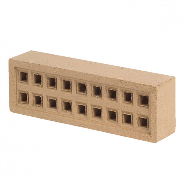 Buff YELLOW Clay Airbrick 215 x 65mm (9x3" approx One Brick Size)