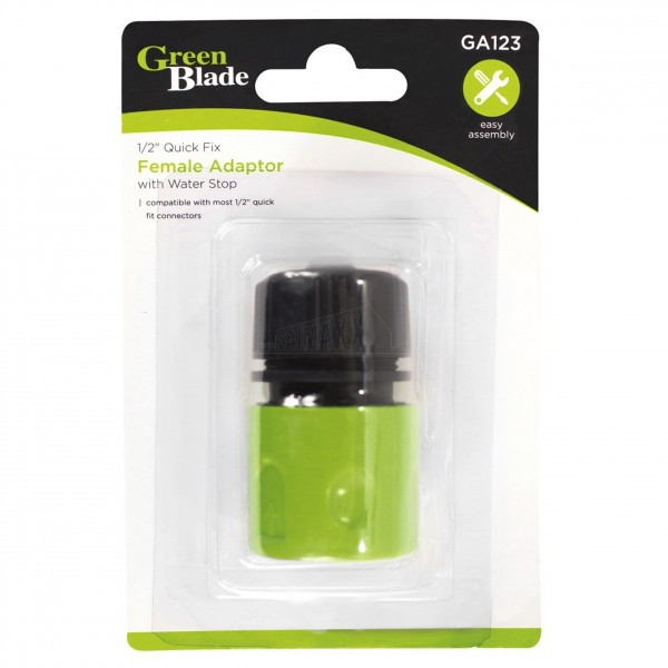 Blackspur 1/2" Quick Fix Female Connector