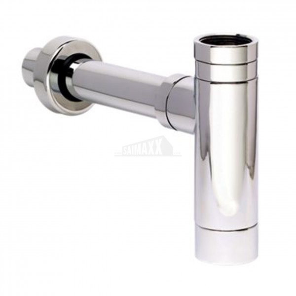 Embrass 1.1/4" Modern (Chromed Plastic) Bottle Trap with 300mm Tube