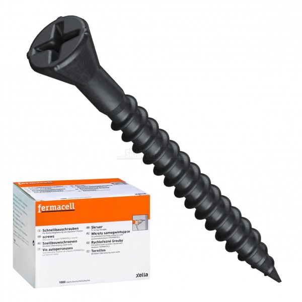 Fermacell Screws 40mm x 3.9 x 1000pc SHARP POINT 79047