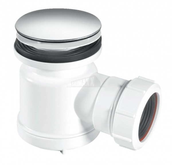 McAlpine 70mm (19mm Seal) Shower Trap Chromed Mushroom STW3-M