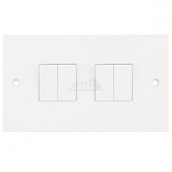SQUARE EDGE 4g 2w Light Switch