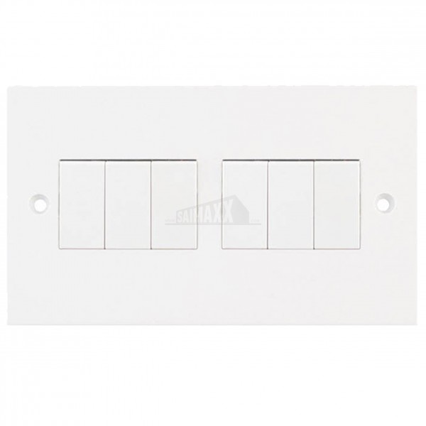 SQUARE EDGE 6g 2w Light Switch